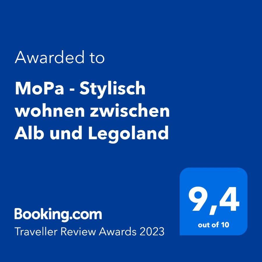 Вілла Mopa - Stylisch Wohnen Zwischen Alb Und Legoland Лайпгайм Екстер'єр фото
